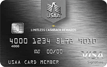 USAA Limitless Cashback Rewards™ Visa Signature®